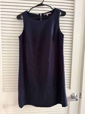 GAP Navy Sleeveless Shift Dress